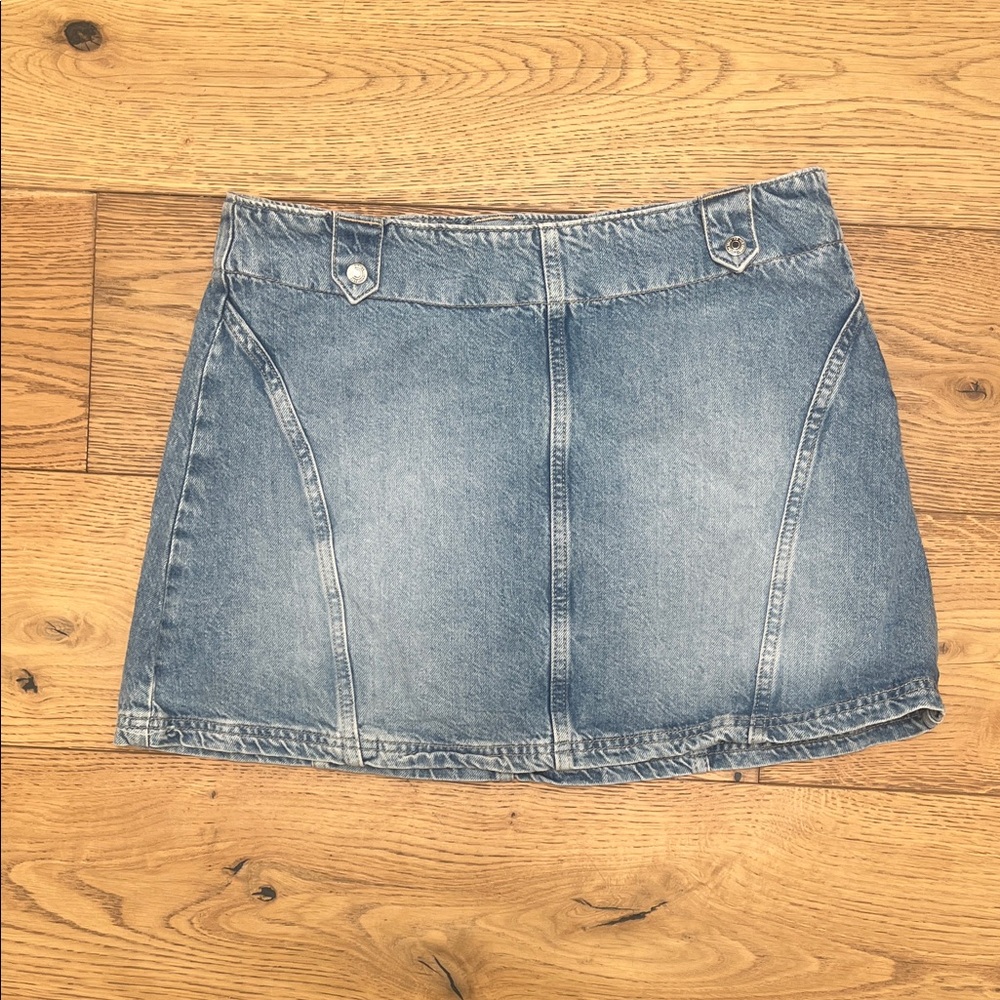 We the Free size 31 denim mini skirt